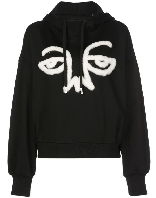 SIGNATURE CAPE HOODIE BLACK