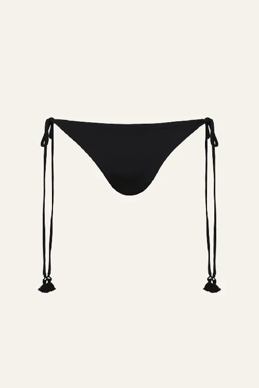 Entorche Del Mar Bikini Bottom in Black